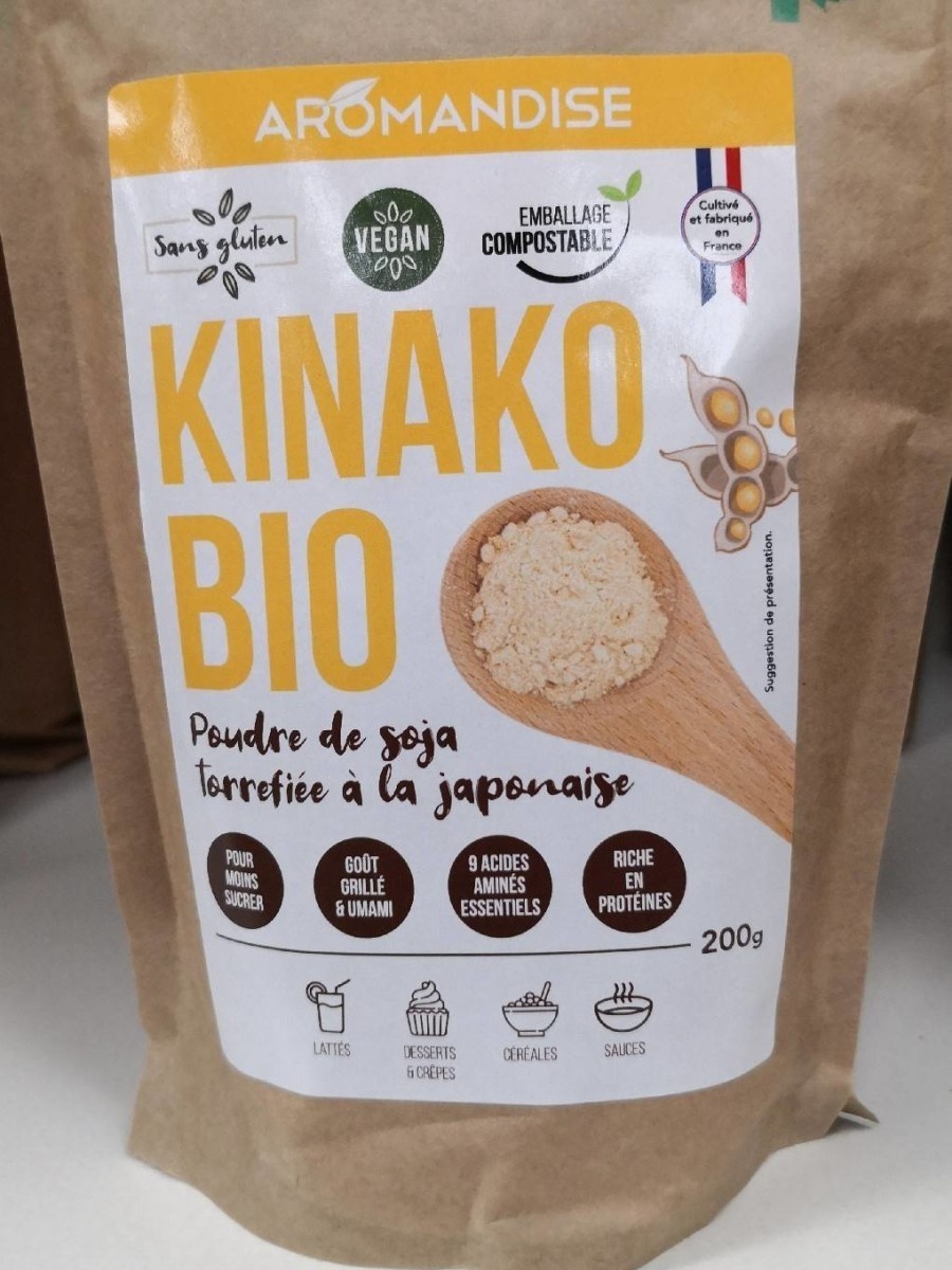 Poudre de soja torréfié kinako 200 g