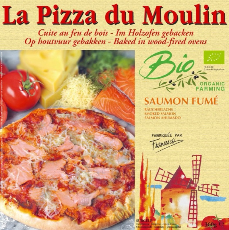 PIZZA AU SAUMON FUME