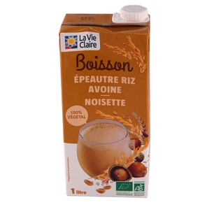 Boisson Epeautre Avoine Riz Noisette 