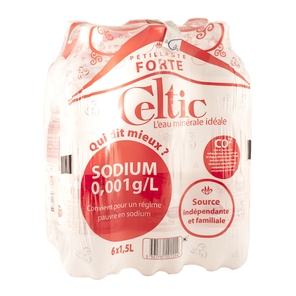 Eau Celtic Forte Petillante 1.5l