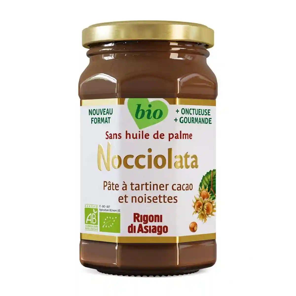 Nocciolata pates à tartiner bio 