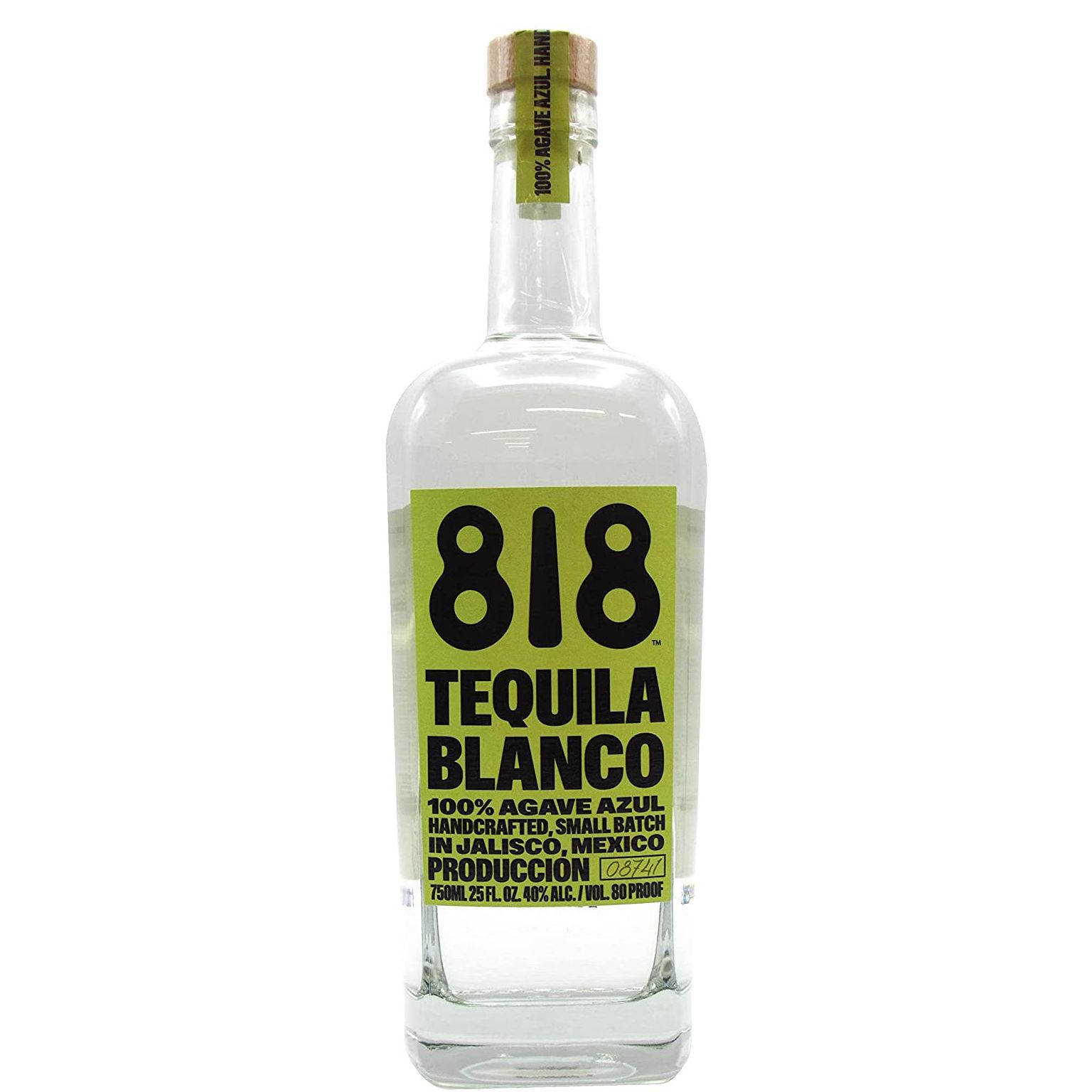 818 TEQUILA BLANCO 40% 75 CL
