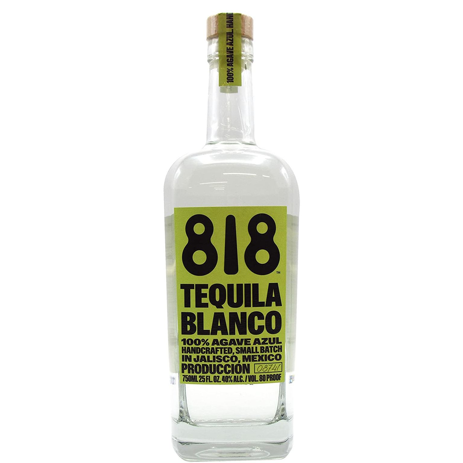 818 tequila blanco 40% 75 cl 