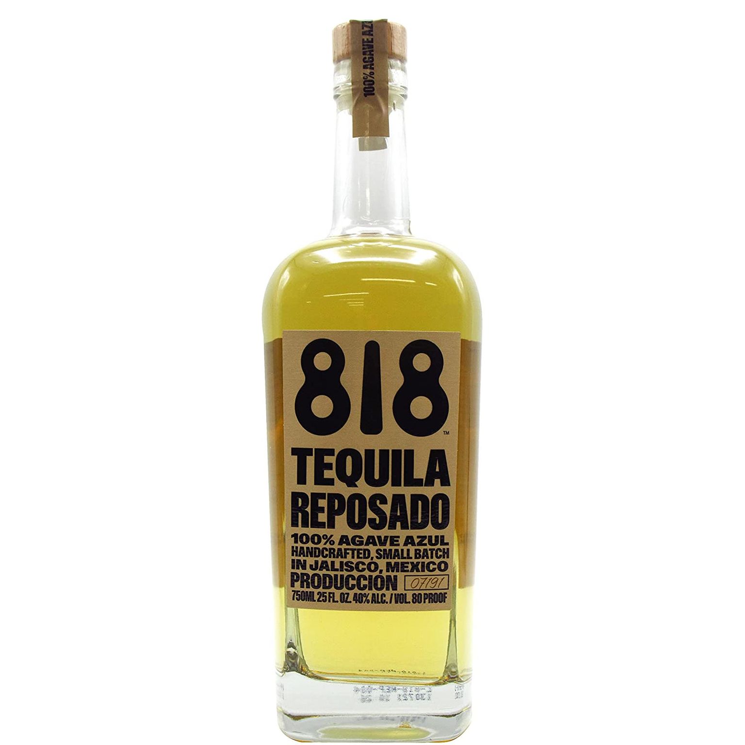 818 TEQUILA REPOSADO 40% 75 CL