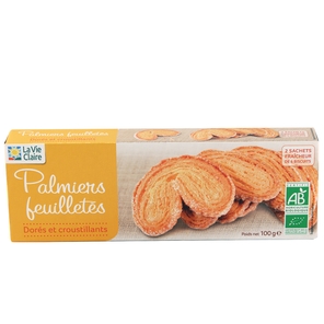 Biscuits Palmiers Feuille 100g //ppbio//