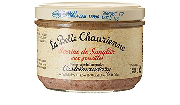 La Belle Chaurienne Terrine Sanglier 180 g 