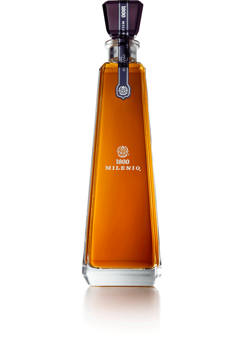 1800 milenio extra anejo tequila - 75cl 