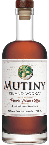 Mutiny island vodka coffee 80º - 75cl