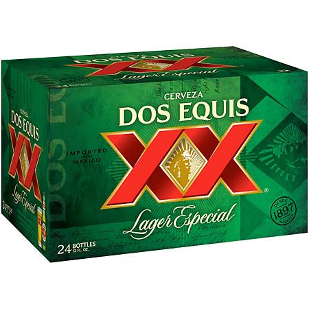 DOS EQUIS LAGER BEER 4/6/35.5 CL (24U.) 