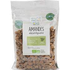 SHELLED ALMONDS 600G 