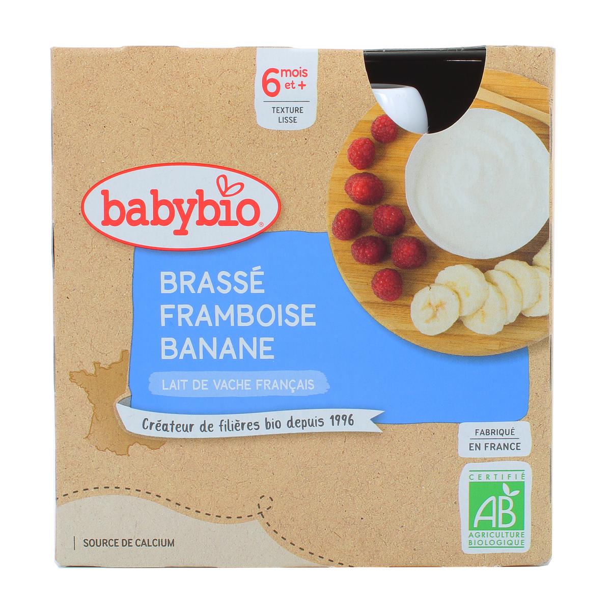 BABYBIO BOTTLE BREW FRAMB BANANA - FROM 6 MONTHS
