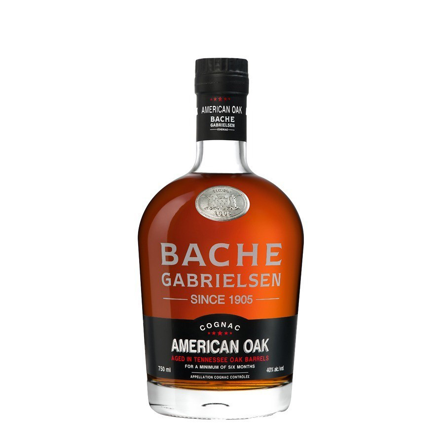 Bache-gabrielsen cognac american oak 40° - 70cl 