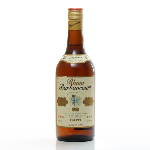 Barbancourt rhum vieux - 3 years - 75cl 