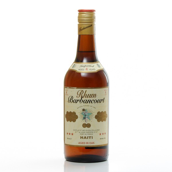 BARBANCOURT RHUM VIEUX 3 ANS 75 CL