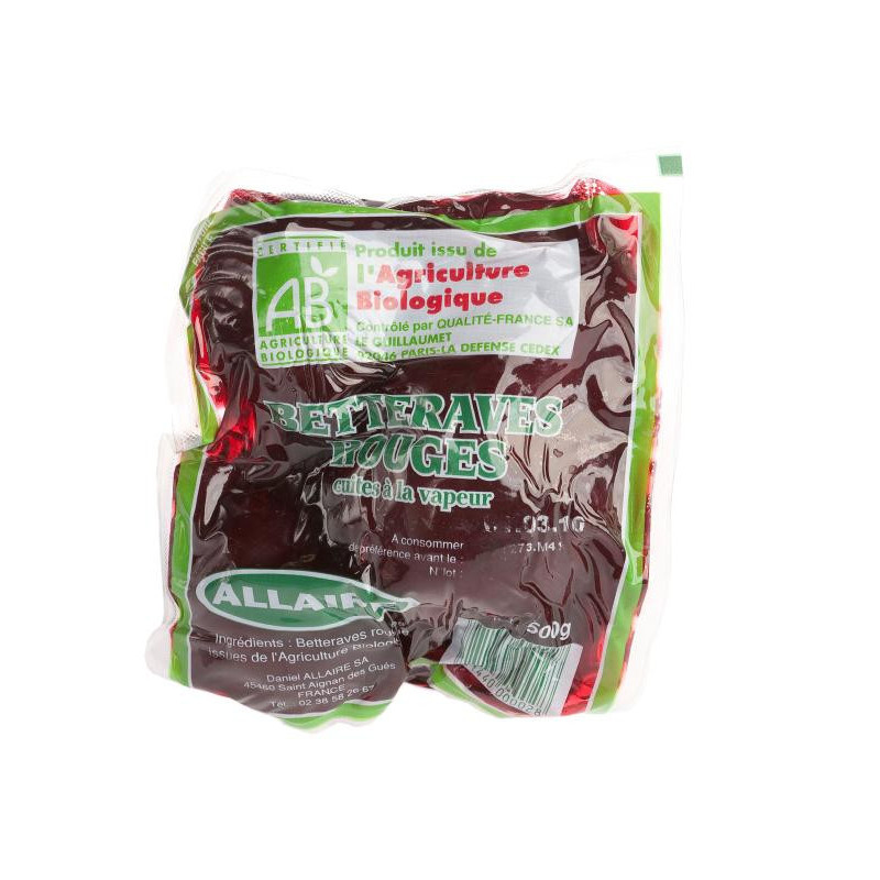 Beet Cooked/empty 500g 