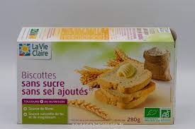 BISCOTTE S/SUCRE S/SEL 280 G