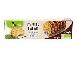 BISCUITS FOURRES CACAO