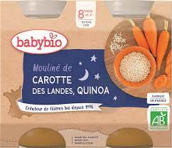 Babybio Pot Nuit Legumes Quinoa - Des 8 Mois