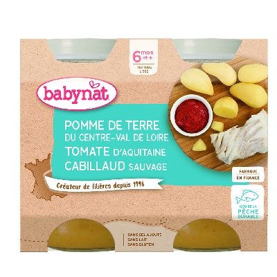 Babybio Pot Pdt Tomato Cod - From 6 Months