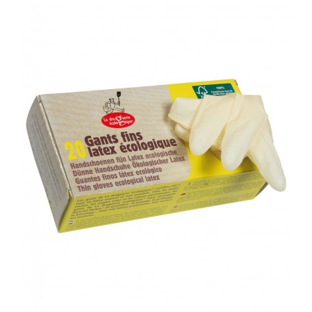 Box of 20 Medium Latex Gloves