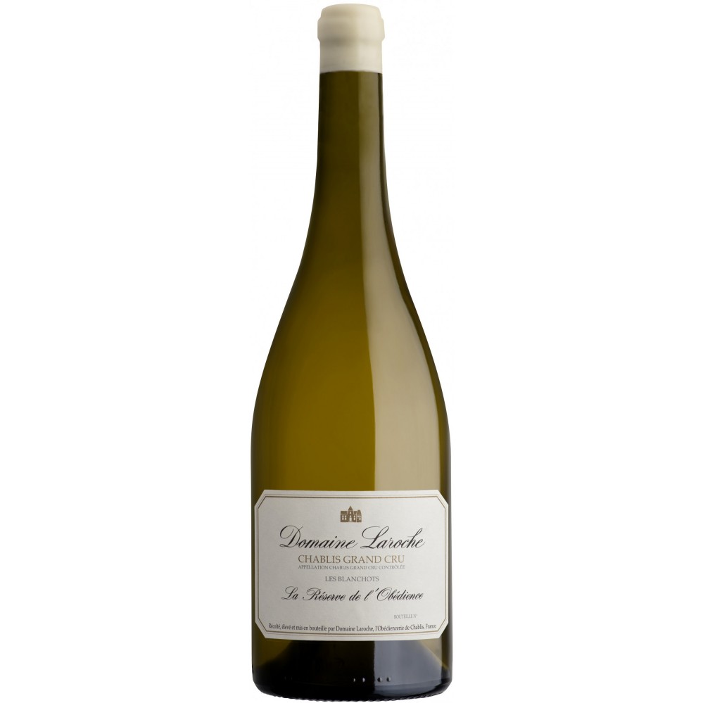 Chablis grand cru «les blanchots reserve de l’obedience » 2016, dom laroche, 75cl  