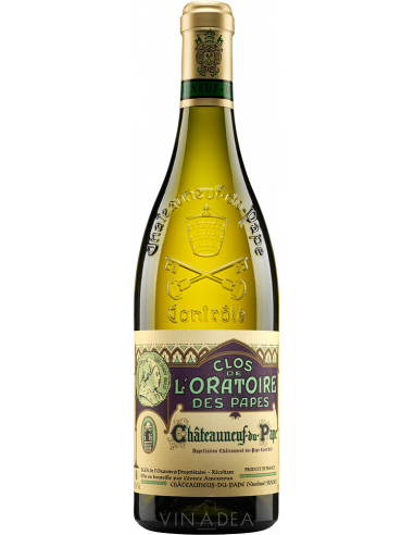 Chateauneuf du pape blanc 2011, clos de l’oratoire des papes, 75cl