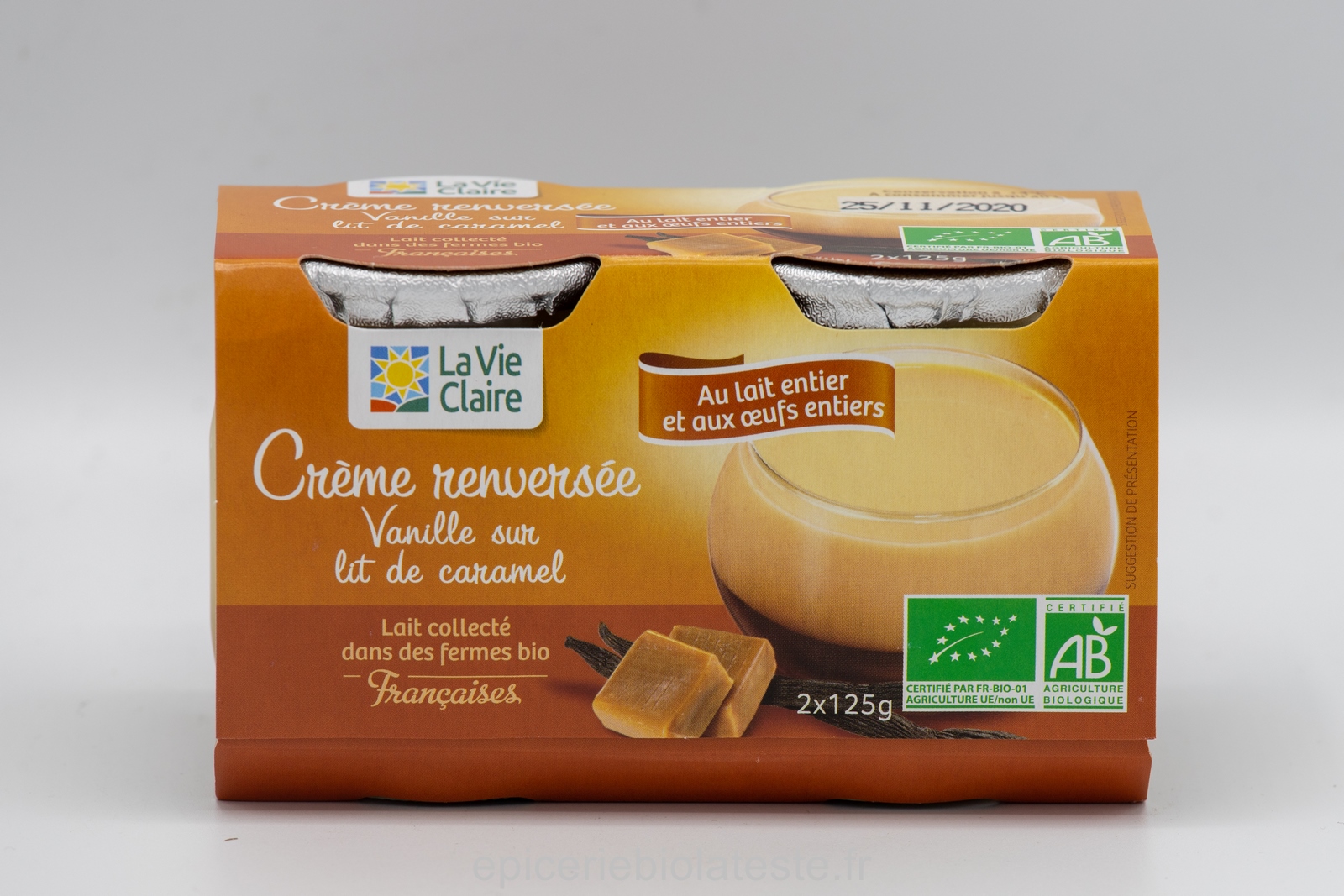CREME RENVERSEE VANILLE CARAMEL