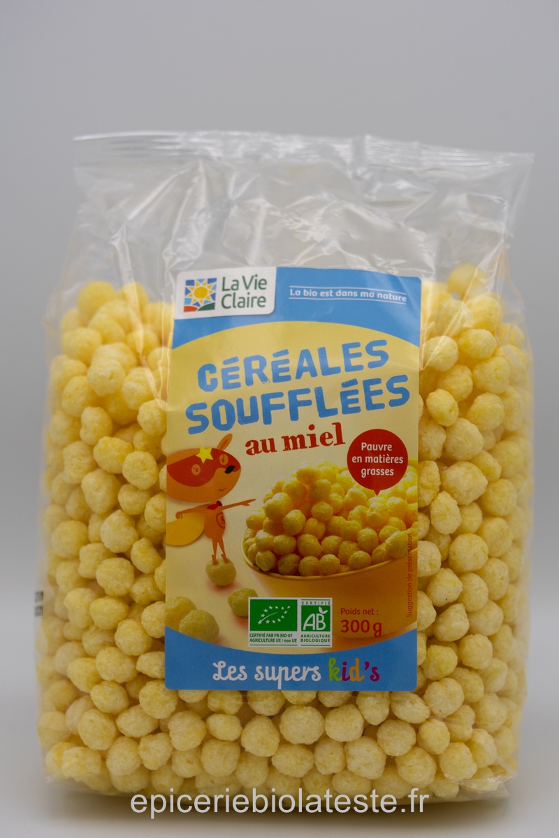 Honey Puffed Cereals 300g