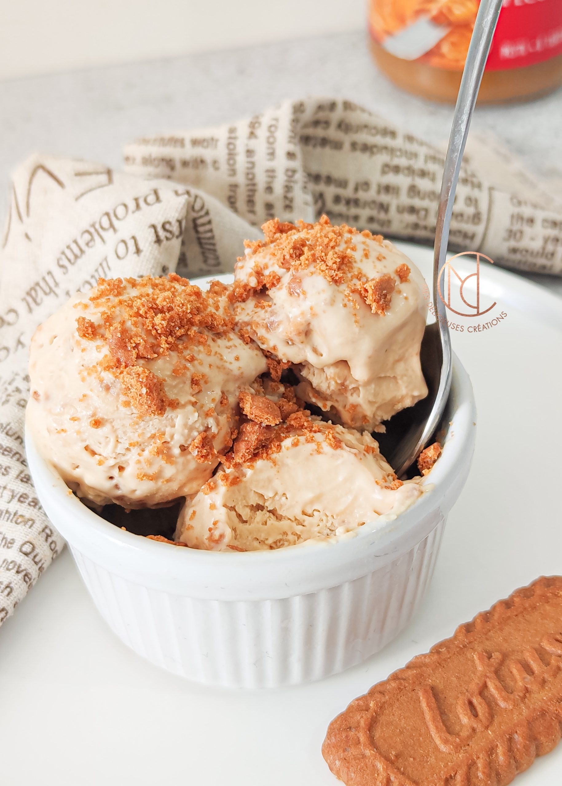 Ice Cream 500ml With Speculoos