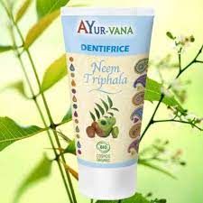 AYURVEDIC TOOTHPASTE NEEM AND ORGANIC TRIPHALA 