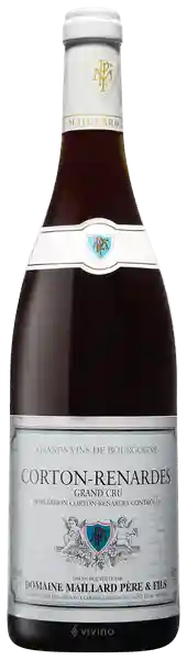 Dom. maillard corton grand cru  les renardes 2019 75cl 