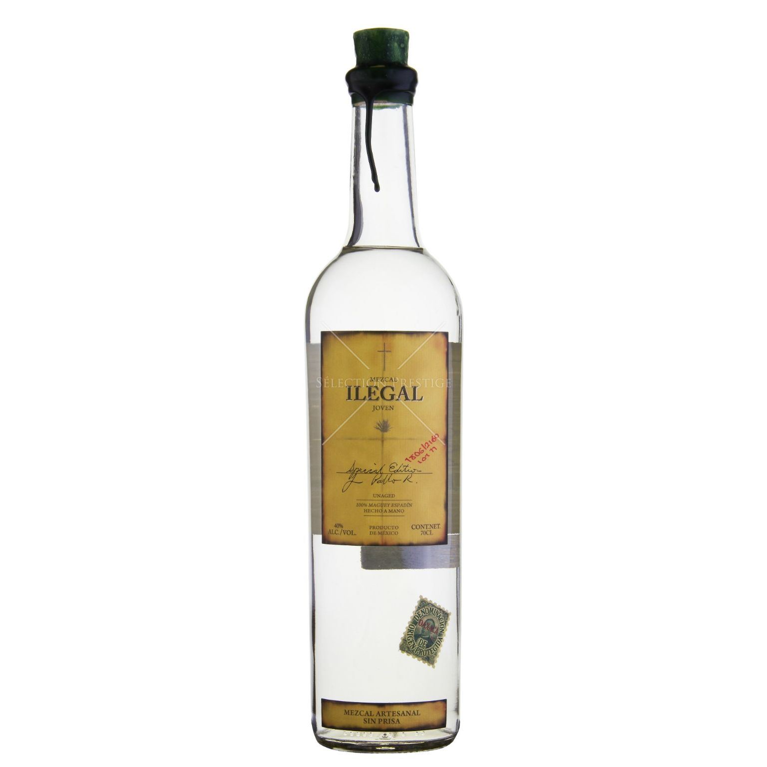 Ilegal mezcal joven 80 40% - 75 cl 