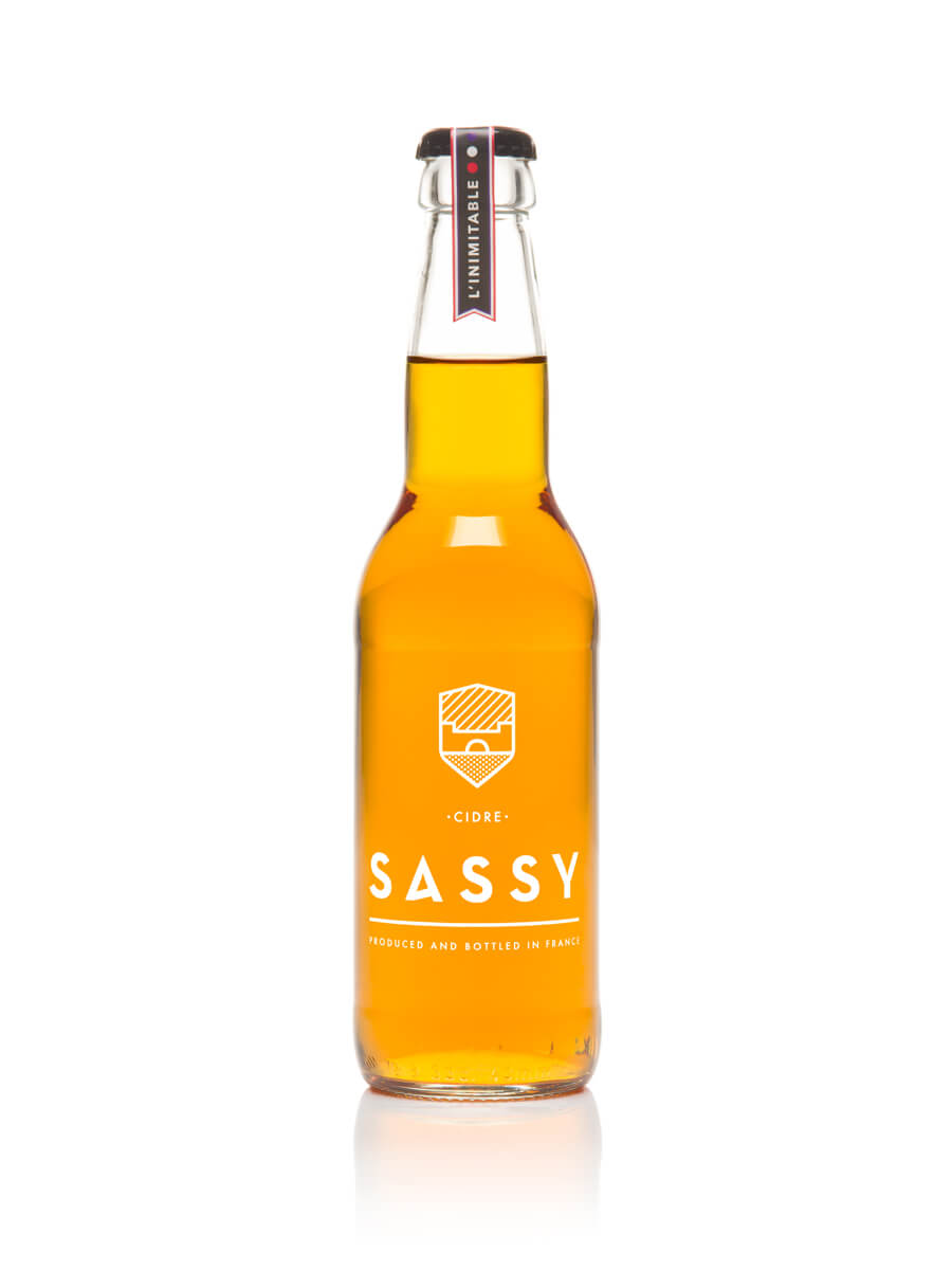 Cidre sassy brut l’inimitable 12x33cl