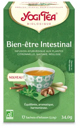 Intestinal well-being infusion 17 tea bags - Yogi tea
