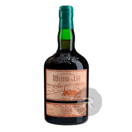 Jm rhum vieux 41.5° - 15 ans - 2006 - 70cl