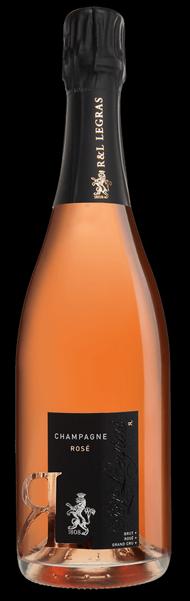 Champagne legras, brut rose grand cru, 75cl 