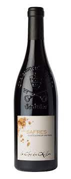 Chateauneuf du pape "les saffres" 2020 bio, le clos du caillou, 75cl 