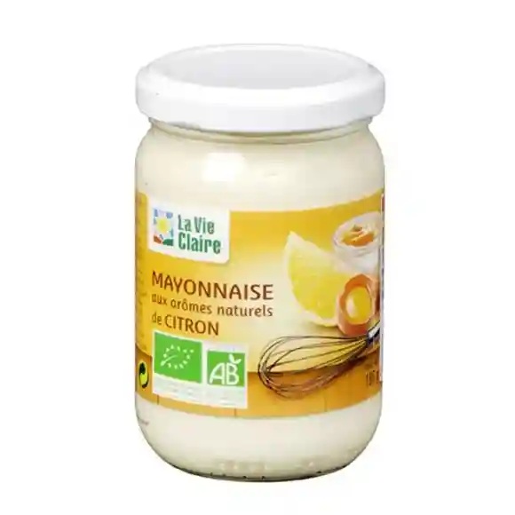 Lemon Mayonnaise 185g - La Vie Claire