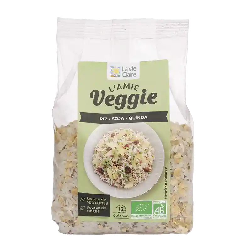 Express rice/soy/quinoa blend 500g - La Vie Claire