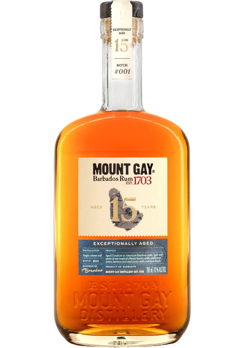 Mount Gay Exceptionally Aged 15 Years (0.70L)