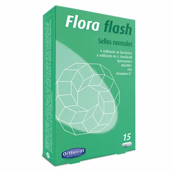 FLORA FLASH 15 GELS