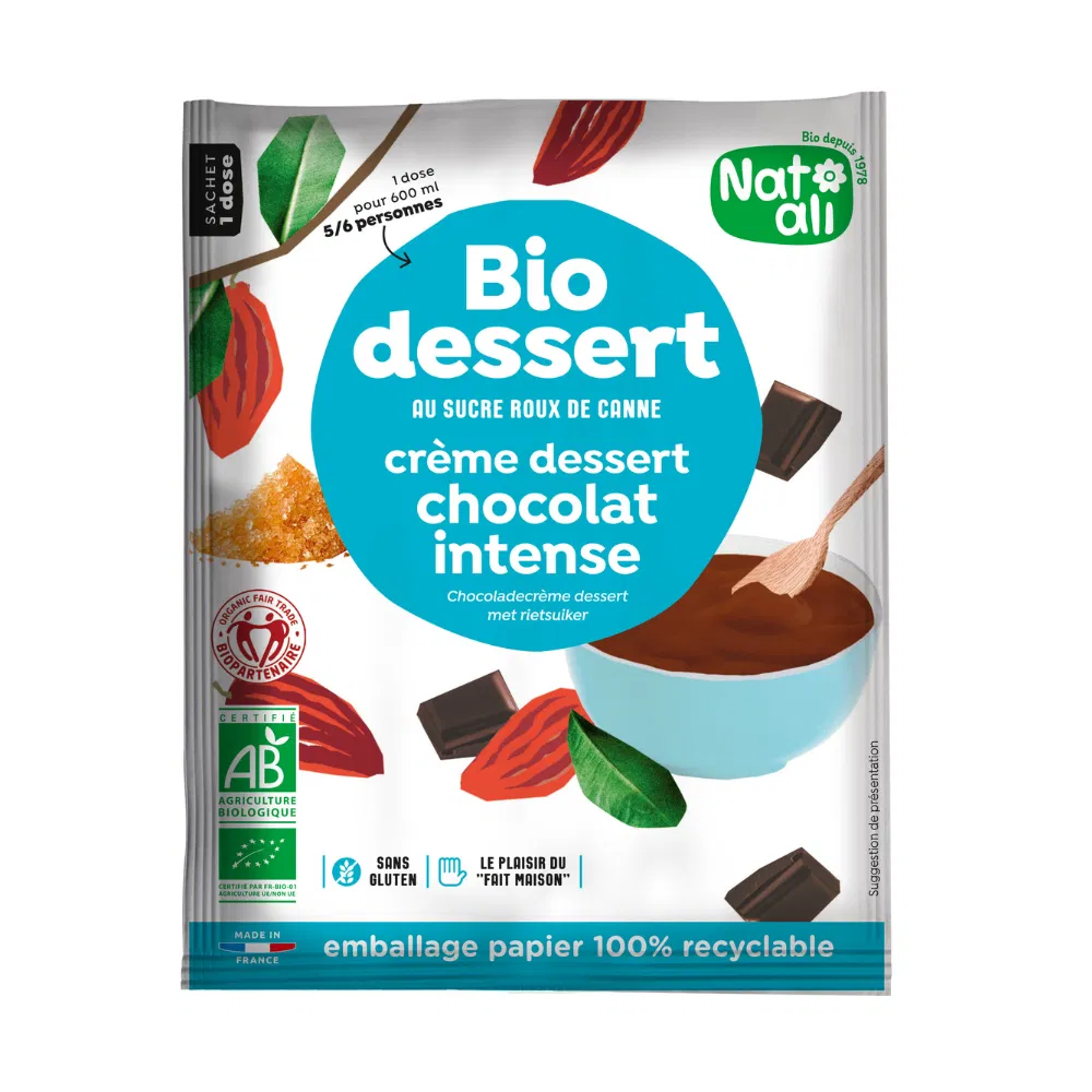 Intense chocolate cream 60g - Natali