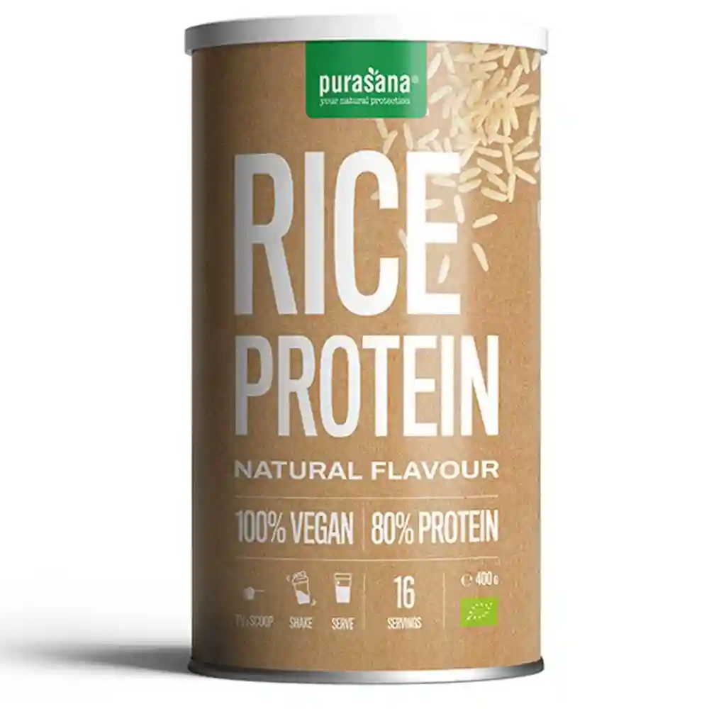 Protéine de riz nature bio 400g - Purasana