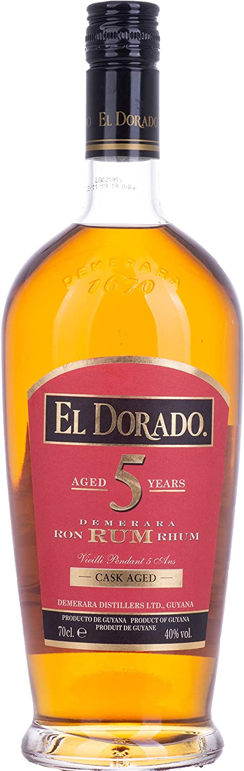 Rhum el dorado cask aged - 5 years - 75 cl