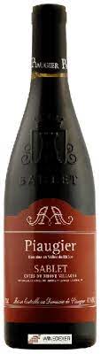 Sablet rouge de piaugier 2020, cotes du rhone village, 1,5l magnum