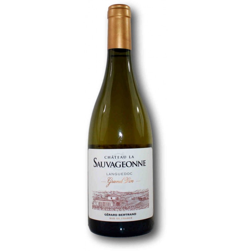 Cht la sauvageonne blanc gv 2017 bio, languedoc, g. bertrand, 75cl  