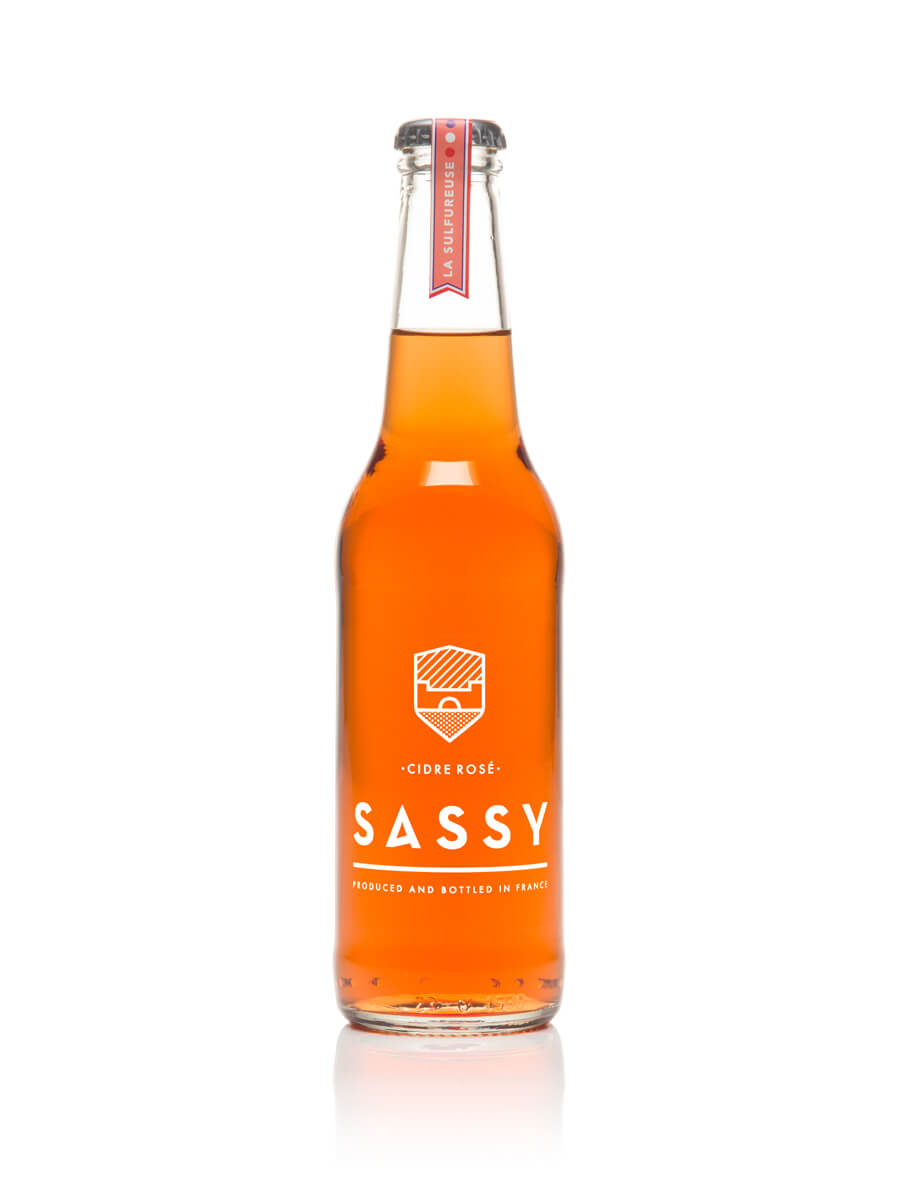 Cidre sassy rosÉ la sulfureuse 12x33cl  