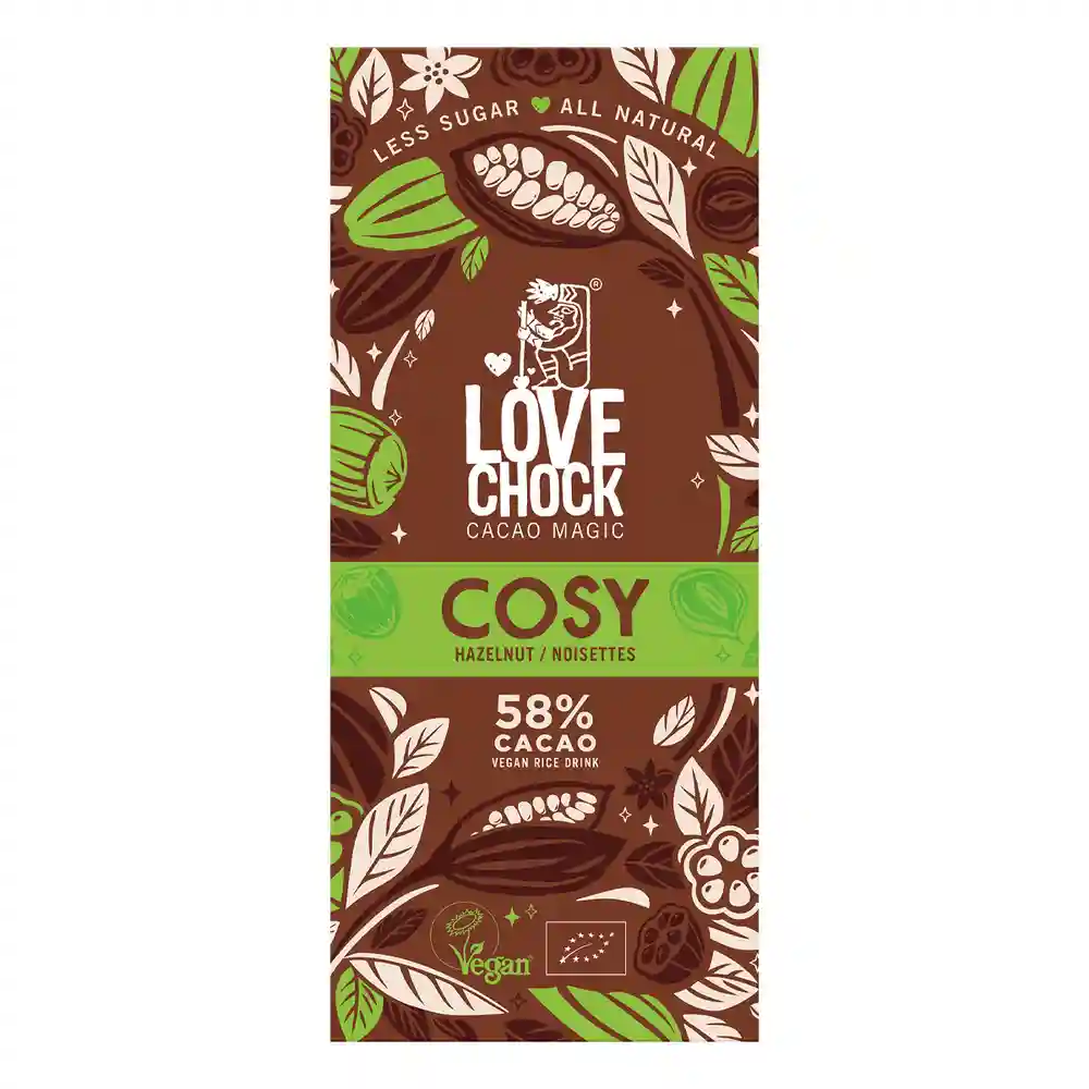 TABLETTE COSY NOISETTES 58% LOVECHOCK