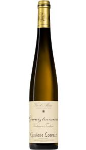 Gewurztraminer bio, vendanges tardives, 2017, gustave lorentz, 50cl