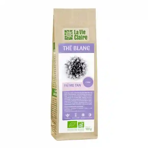 Thé blanc Pai mu tan 80g - La Vie Claire